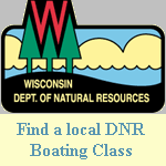 logo for DNR boating classes