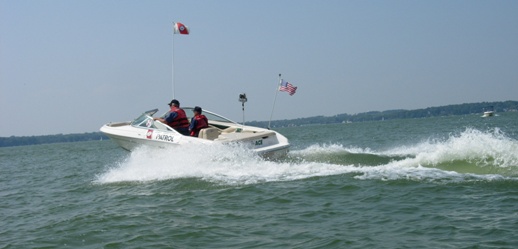 patrol on Lake Mendota