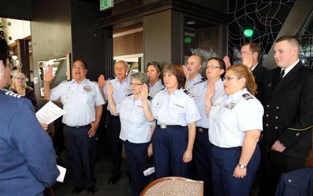 swearing in