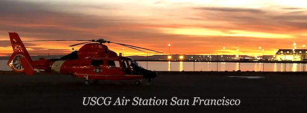 HH-65C at Sunrise