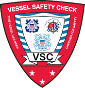Sample of Safety Check boat decal issued by US Coast Guard Auxiliary