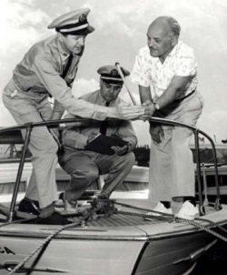 Historical photo of Boating Safety Check