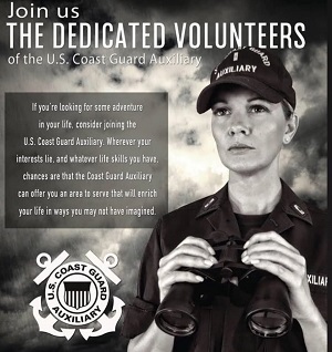 Women in USCG Auxiliary - Ad
