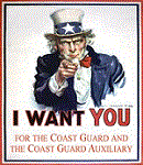 Uncle Sam Join the Auxiliary I want You