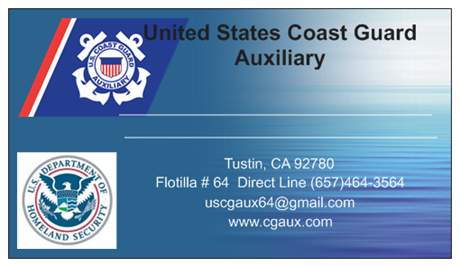 U.S. Coast Guard Aux. Banner