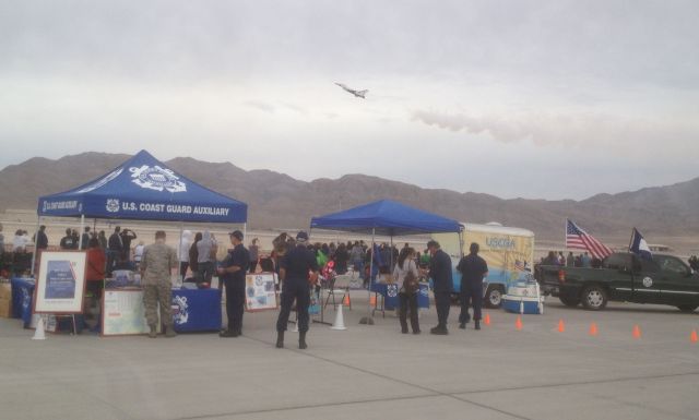 PA event at the Nellis Air Show