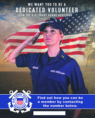 Saluting Flag