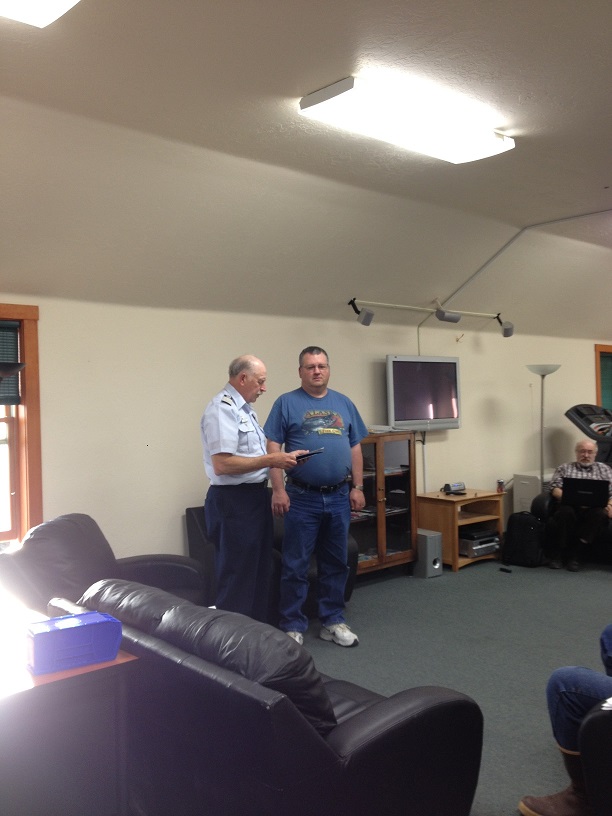 Tim Brockhoff receives Instructor Award