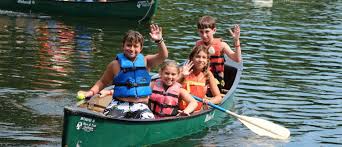 Kids in Canoe
