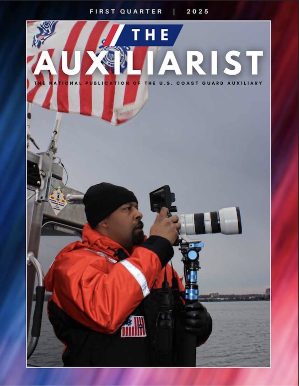 The Auxiliarist cover - The US Coast Guard Auxiliary Quarterly Magazine