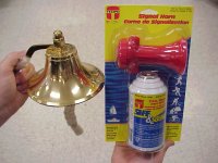 Bell and air horn
