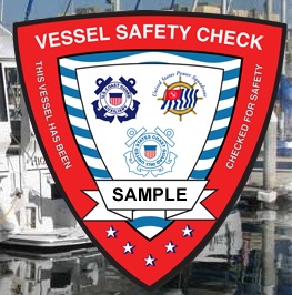 Vessel Safety Check emblem