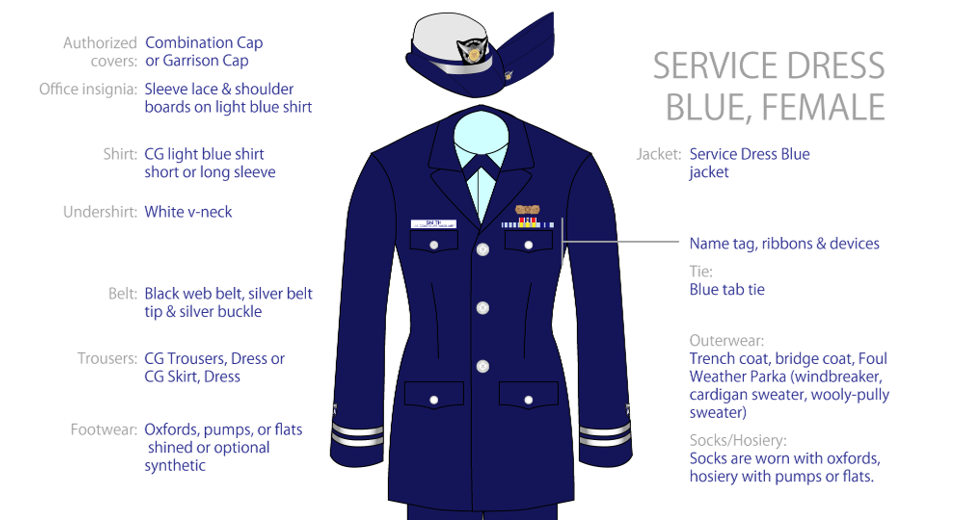 Service Dress Blue - Womens