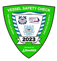 Vessel Safety Check Decal for 2022