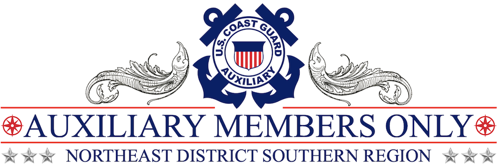 Auxiliary Members Only Banner