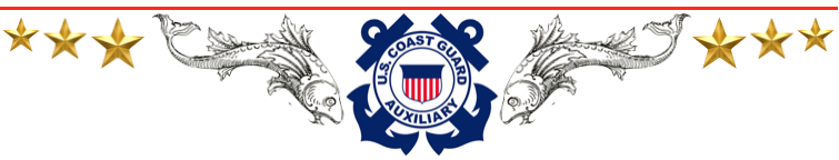 D1SR Bottom Banner with Coast Guard Auxiliary Seal