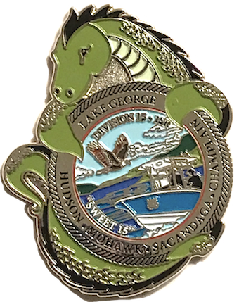 Division 15 Challenge Coin Front Face