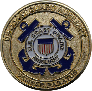 Division 05 Challenge Coin OLD Back Face