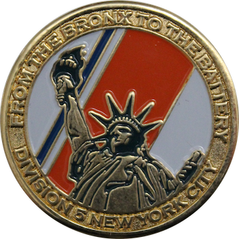 Division 05 Challenge Coin OLD Front Face