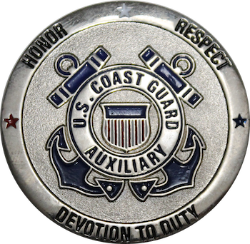 Flotilla 014-05-04 Challenge Coin OLD Back Face