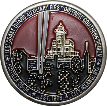 Flotilla 014-05-04 Challenge Coin OLD Front Face