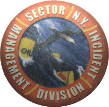 USCG Sector NY Enforcement Challenge Coin Back Face