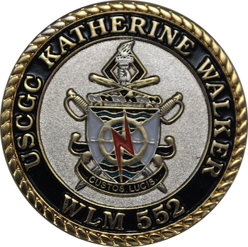 USCGC Katherine Walker Chief Officer Challenge Coin Front Face
