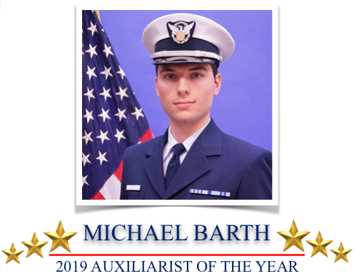 USCG Aux of the Year 2019 Michael Barth
