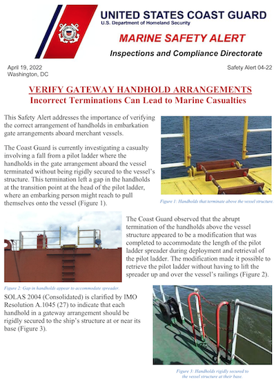 USCG Marine Safety Link 
