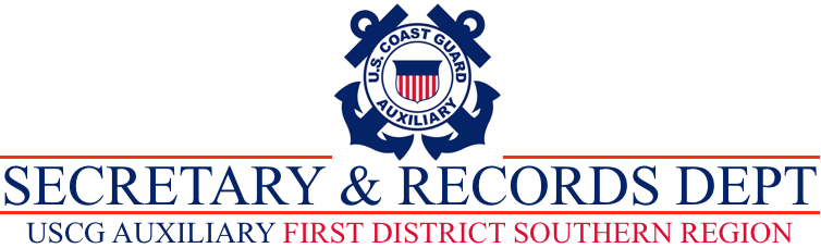 Secretary and Records Department Banner