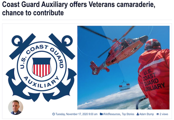 Article Link to Coast Guard Aux offers Veterans a chance to contribute