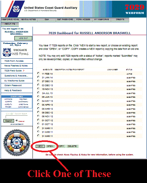 Image of Saving 7029 Form