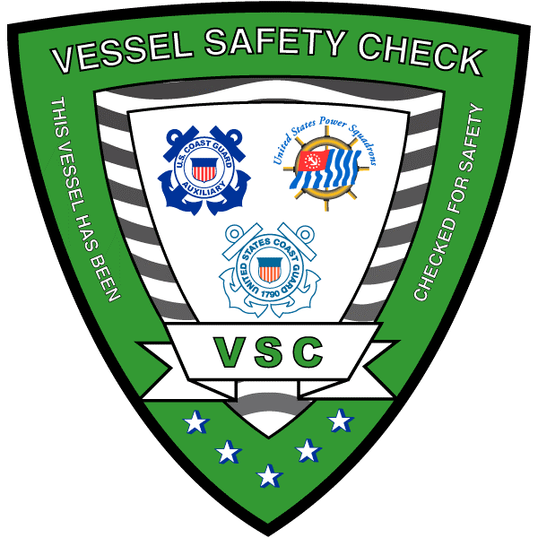 Picture of a Vessel Safety Exam Decal