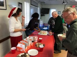 StaWB Xmas Party table