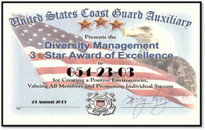 NACO 3 Star Award of Excellence for Diversity Management - 2018