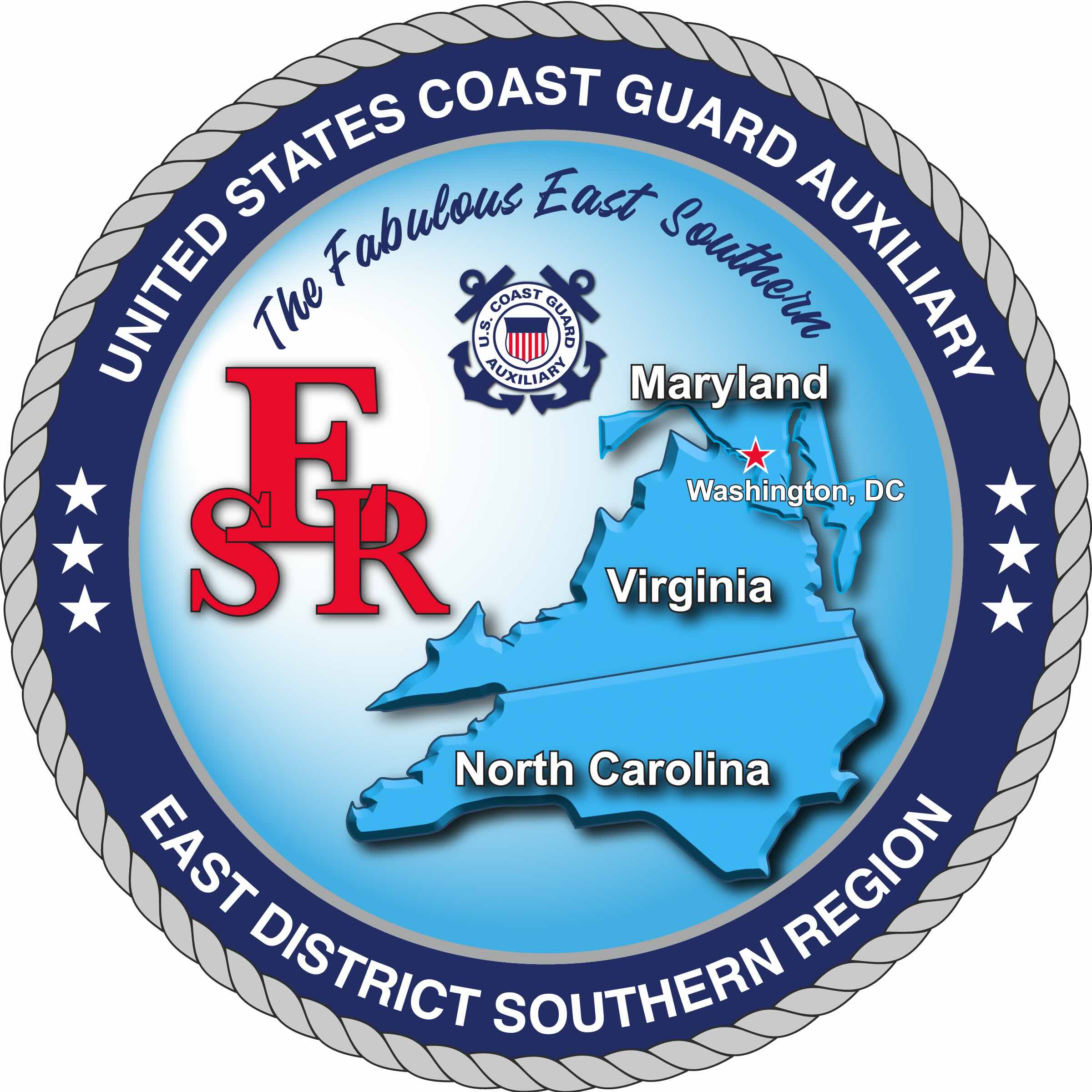 USCG Aux 5th SR Logo
