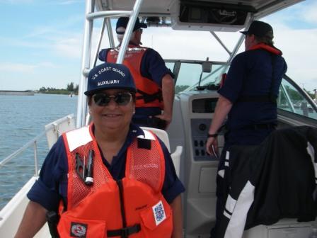 FL75 Member in Boat Crew Training