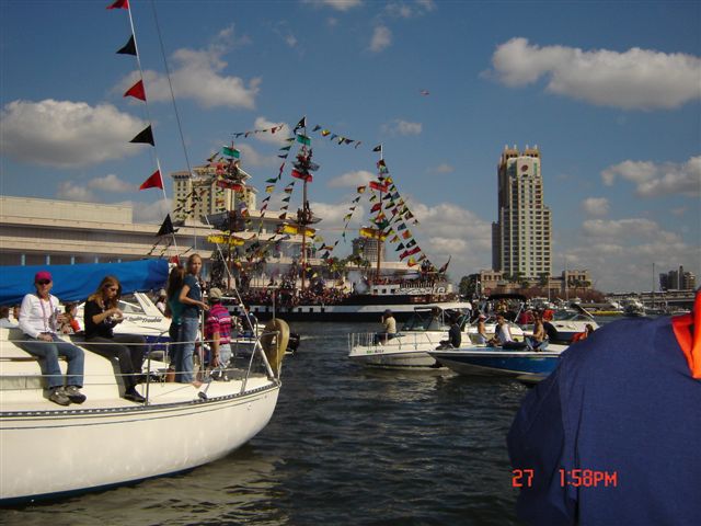 Regatta Patrol for the Gasparilla Invasion in Tampa