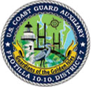 Official Seal of Flotilla 10-10, District 7