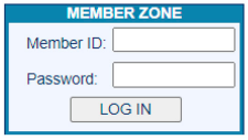 Member Zone Sign-In