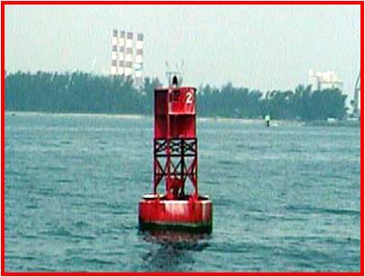 Red,even number, lateral buoy