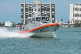 Response Boat Medium at Station Sand Key