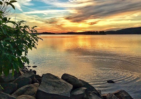 Sunset on Lake Marion, SC