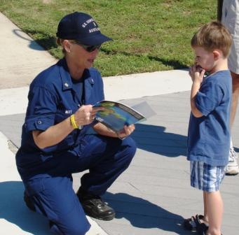 Lynn teaching child