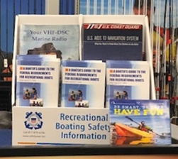 Boating Safety Display Rack