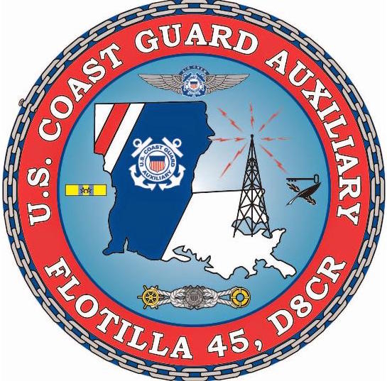 Official Seal of Flotilla 4-5, District 8CR