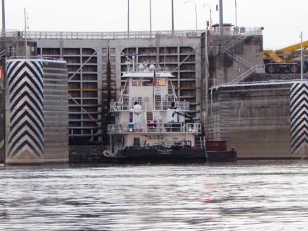 River Tender at Old Hickory Lock Nashville Tennessee