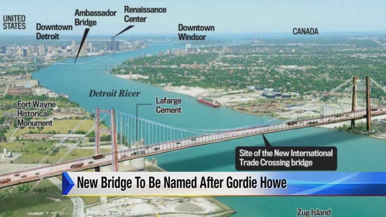 Gordie Howe Bridge near completion