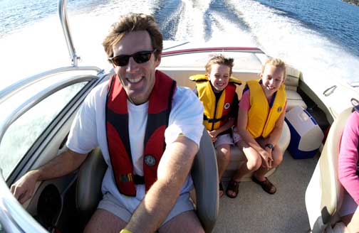 Boating Family