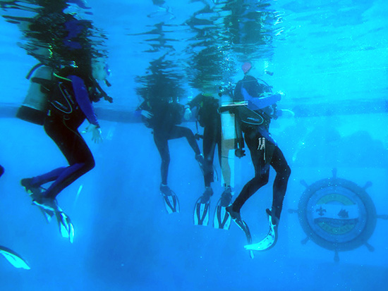 Scuba diving Sea Scouts